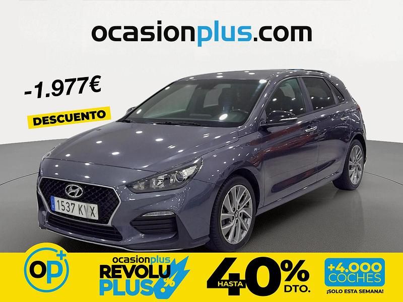 Usado Hyundai i30 N Line 120 CV (88 kW) 2019 Gris