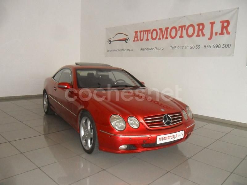 Usado Mercedes CL500 306 CV (225 kW) 2003 Rojo Coupe
