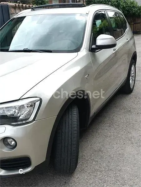 Usado BMW X3 190 CV (139 kW) 2017 Gris / plata SUV