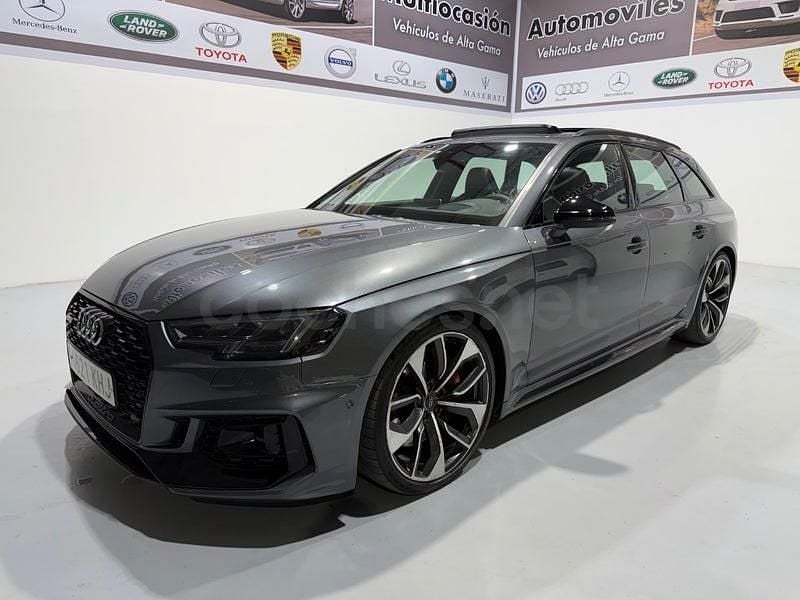 Usado Audi RS4 450 CV (330 kW) 2018 Gris / plata Familiar