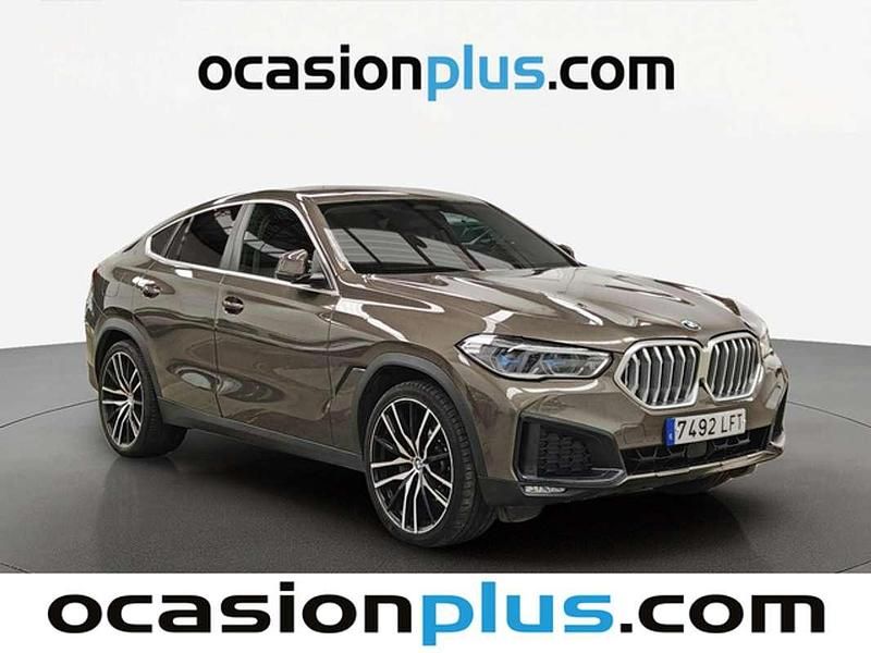 Usado BMW X6 265 CV (194 kW) 2020 Plateado SUV
