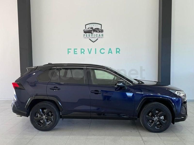 Usado Toyota RAV4 Hybrid Style 218 CV (160 kW) 2019 Azul SUV