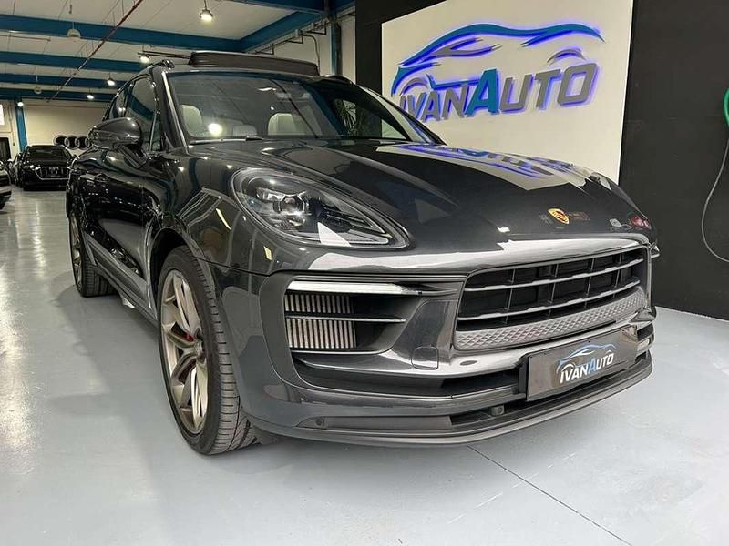 Usado Porsche Macan S 381 CV (280 kW) 2022 Gris SUV