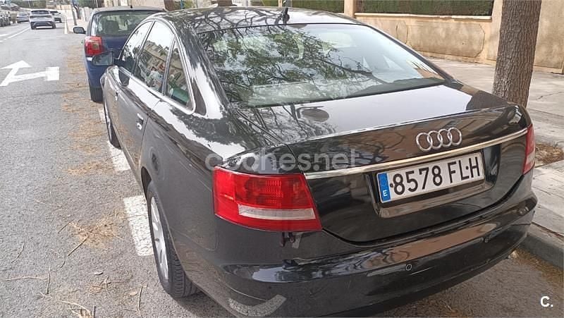 Usado Audi A6 140 CV (102 kW) 2007 Negro Berlina