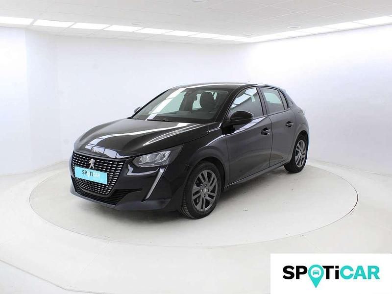 Usado Peugeot 208 Active 102 CV (75 kW) 2021 Negro Utilitario