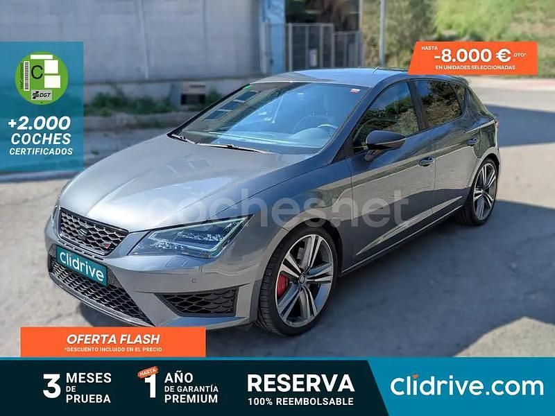 Gris / plata Usado 2014 Cupra Leon Berlina | 18.290 € (Precio justo) - Imagen 1/3