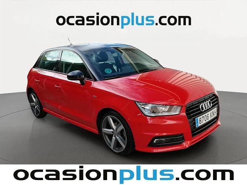 Usado Audi A1 S-Line 90 CV (66 kW) 2018 Rojo