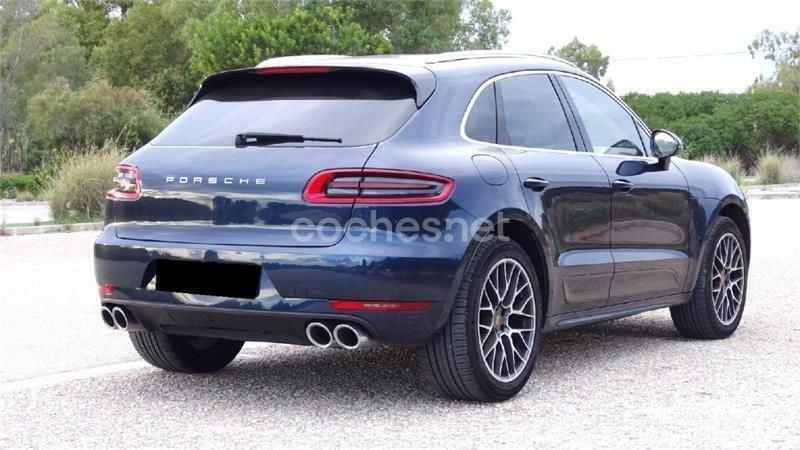 Usado Porsche Macan Turbo 400 CV (294 kW) 2015 Azul SUV