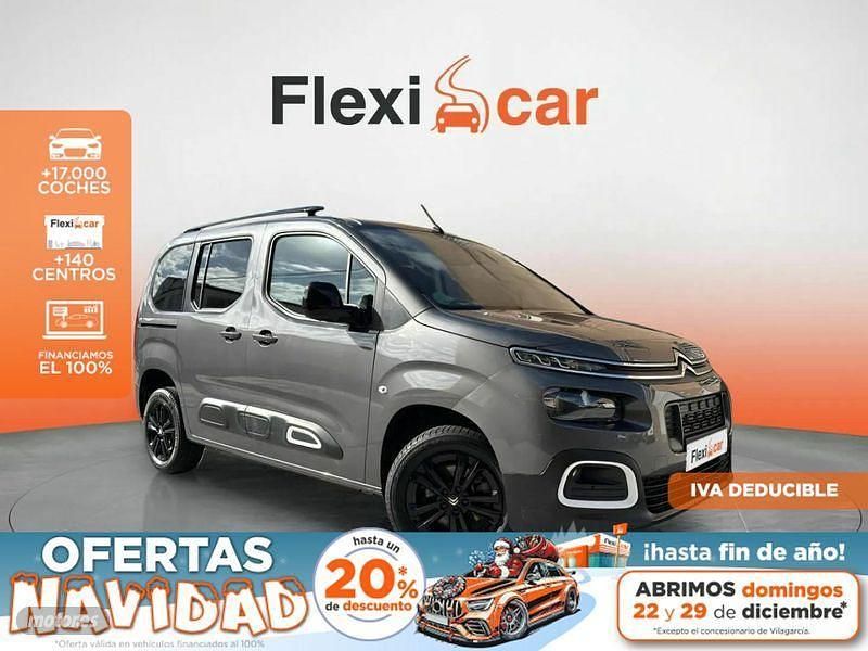 Gris Usado 2023 Citroën Berlingo Shine Monovolumen | 20.490 € (Precio justo) - Imagen 1/4
