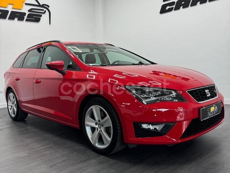 Rojo Usado 2016 Seat Leon FR Familiar | 15.999 € (Precio justo) - Imagen 1/4