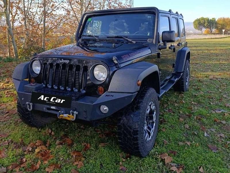 Usado Jeep Wrangler Unlimited Rubicon 284 CV (208 kW) 2013 Negro SUV