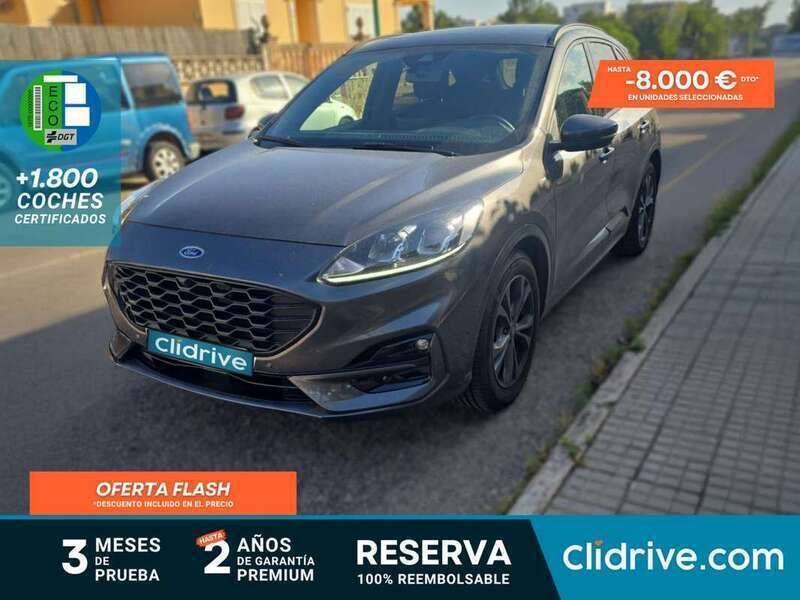Gris Usado 2021 Ford Kuga Titanium SUV | 17.990 € (Super precio) - Imagen 1/3