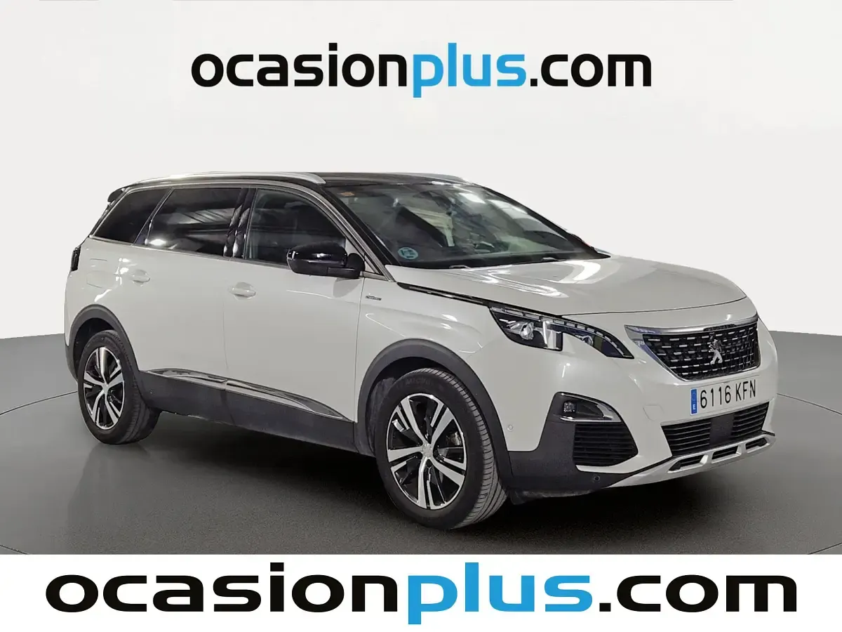 Usado Peugeot 5008 GT-line 165 CV (121 kW) 2017 Blanco SUV