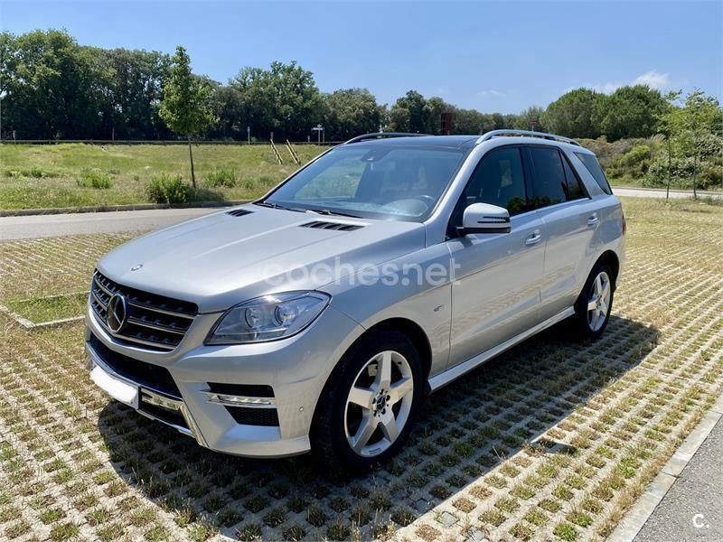 Usado Mercedes ML250 204 CV (150 kW) 2012 Gris / plata SUV