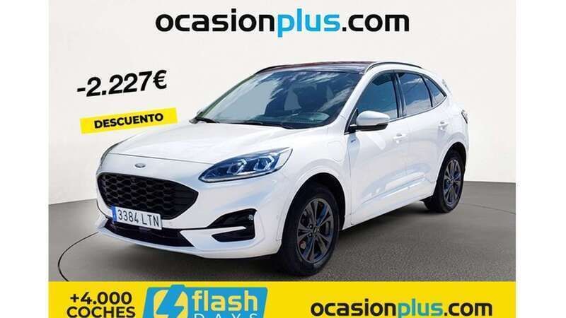 Blanco Usado 2021 Ford Kuga ST-Line X SUV | 22.272 € (Super precio) - Imagen 1/4