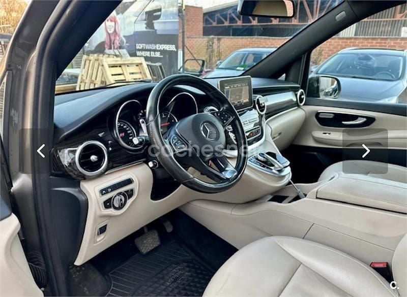 Usado Mercedes V250 Avantgarde 204 CV (150 kW) 2017 Beige Monovolumen
