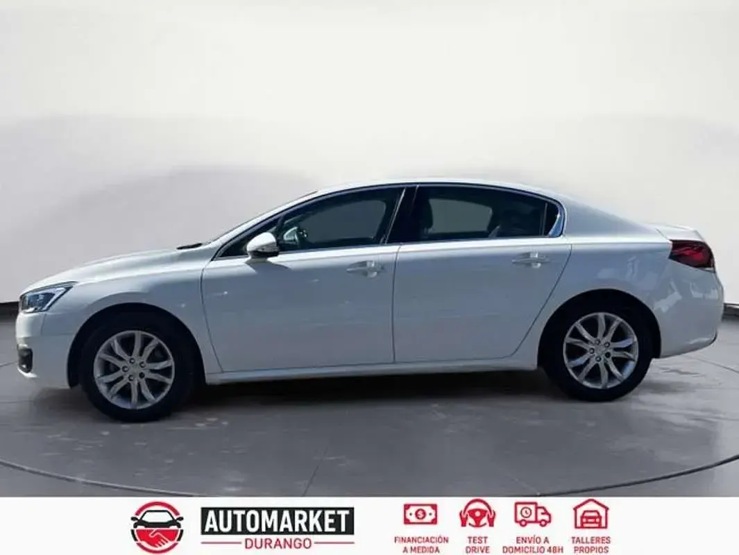 Usado Peugeot 508 Allure 150 CV (110 kW) 2017 Blanco Berlina