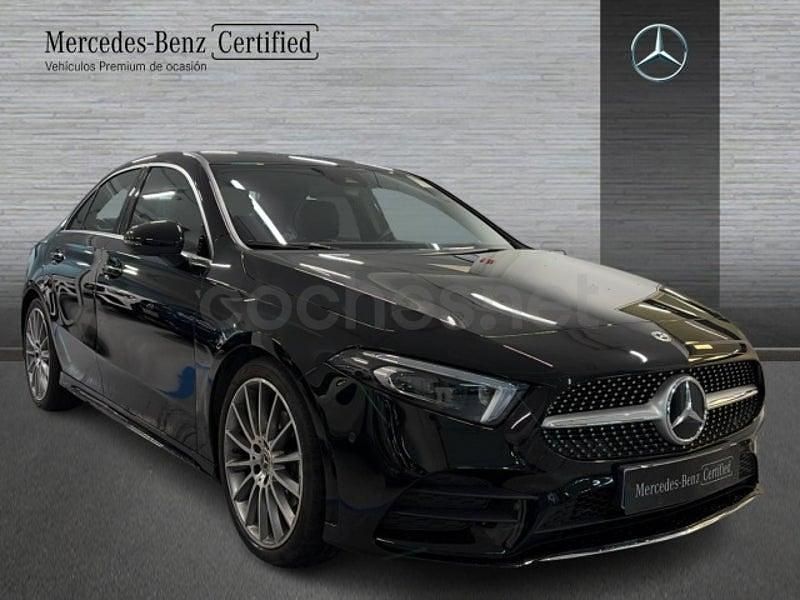 Usado Mercedes A200 163 CV (119 kW) 2022 Negro Berlina