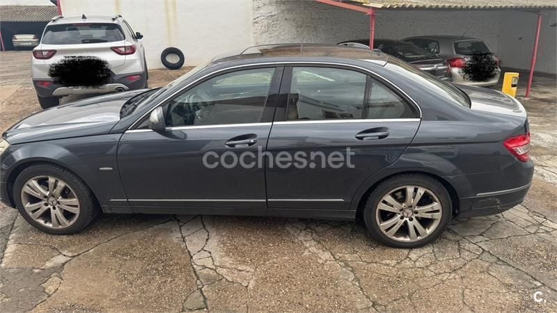 Gris / plata Usado 2007 Mercedes C320 Avantgarde Berlina | 7500 € (Precio justo) - Imagen 1/4