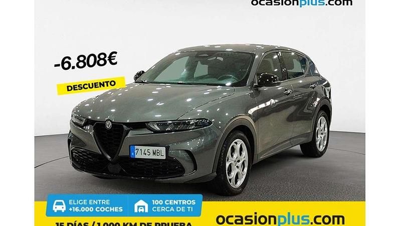 Gris Usado 2022 Alfa Romeo Tonale Sprint SUV | 20.455 € (Precio justo) - Imagen 1/4