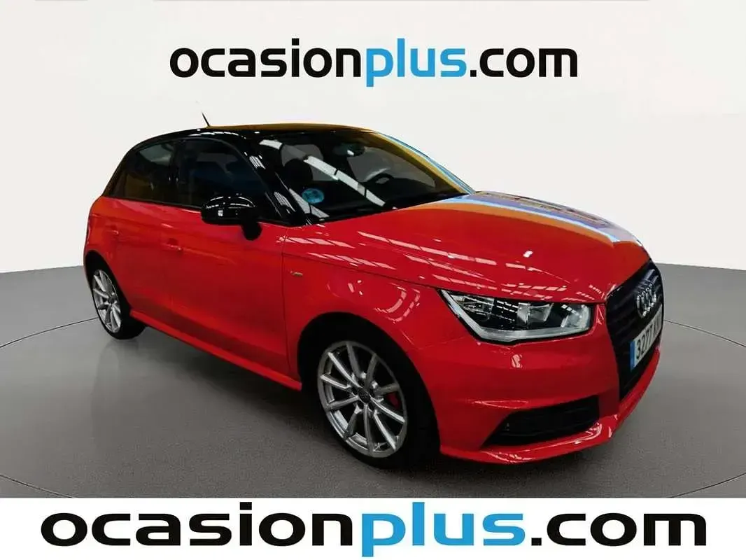 Usado Audi A1 Sportback S-Line 95 CV (69 kW) 2018 Rojo Utilitario