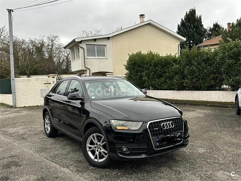 Usado Audi Q3 177 CV (130 kW) 2013 Negro SUV