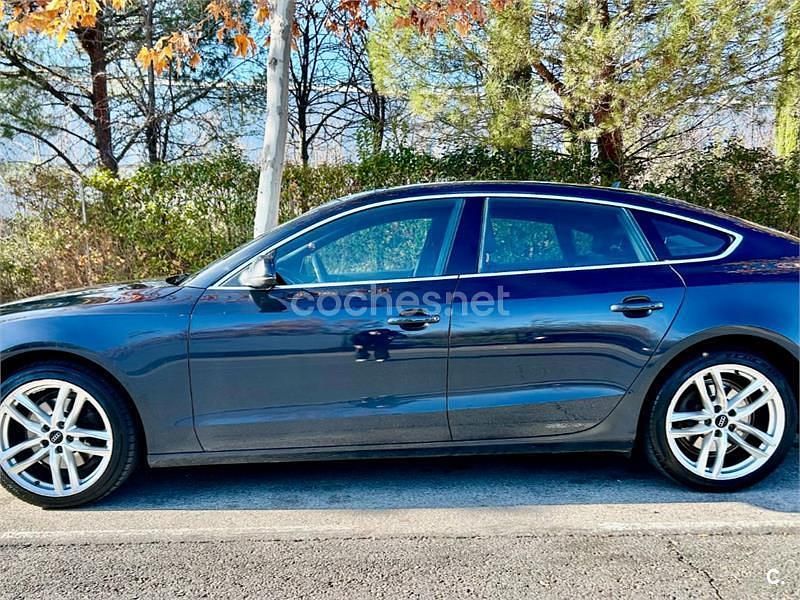 Usado Audi A5 Sportback 177 CV (130 kW) 2013 Azul Utilitario