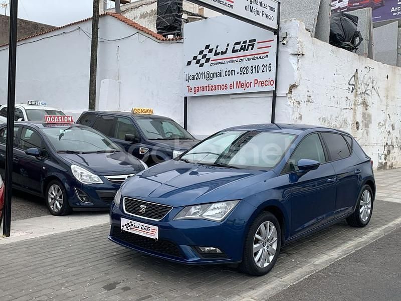 Azul Usado 2014 Seat Leon Reference Berlina | 6900 € (Precio justo) - Imagen 1/4