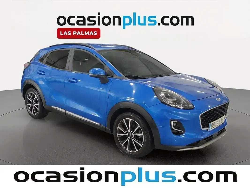 Usado Ford Puma Titanium 126 CV (92 kW) 2022 Azul SUV