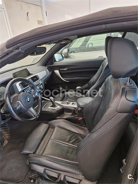 Negro Usado 2018 BMW 220 Descapotable | 19.900 € (Buen precio) - Imagen 1/4