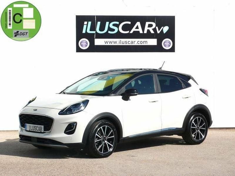 Usado Ford Puma Titanium 121 CV (88 kW) 2021 Blanco metropolis techo negro SUV