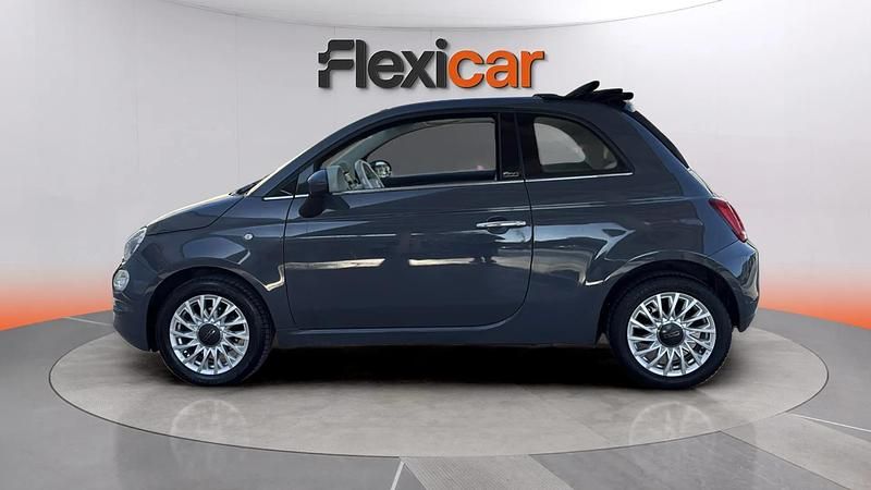 Usado Fiat 500 Lounge 69 CV (50 kW) 2019 Gris Descapotable