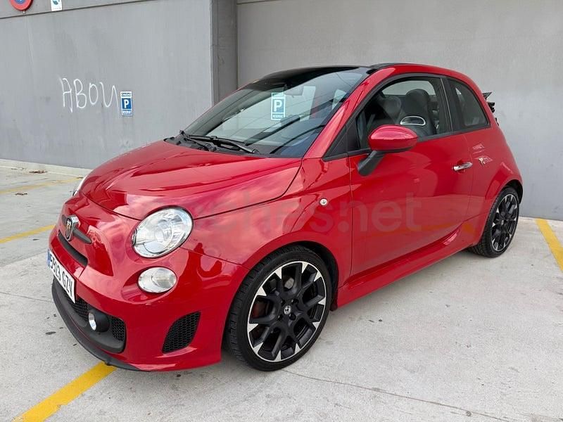 Usado Abarth 500C 140 CV (102 kW) 2010 Rojo Descapotable