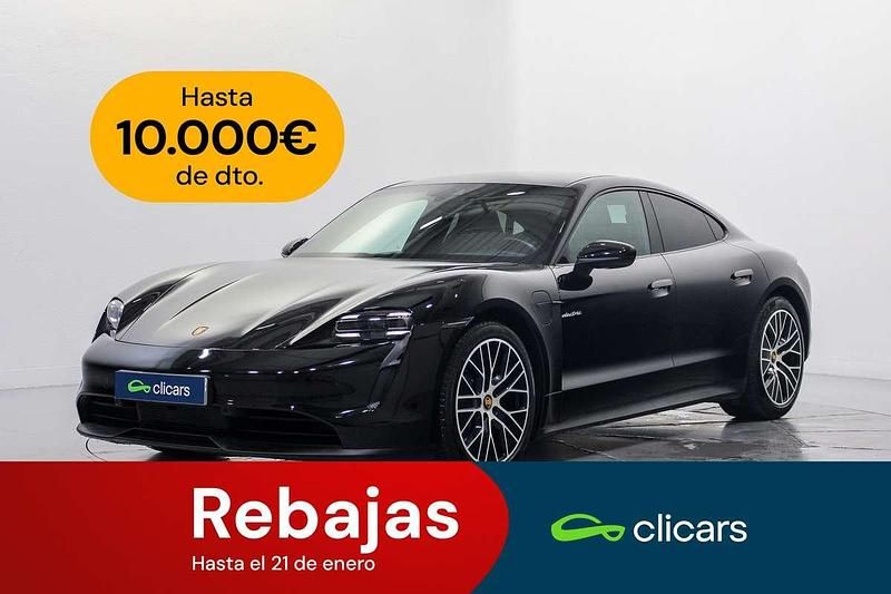 Blanco Usado 2021 Porsche Taycan Berlina | 58.990 € (Precio justo) - Imagen 1/4
