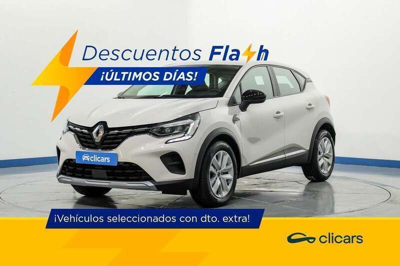 Blanco Usado 2020 Renault Captur Intens SUV | 15.790 € (Precio justo) - Imagen 1/4