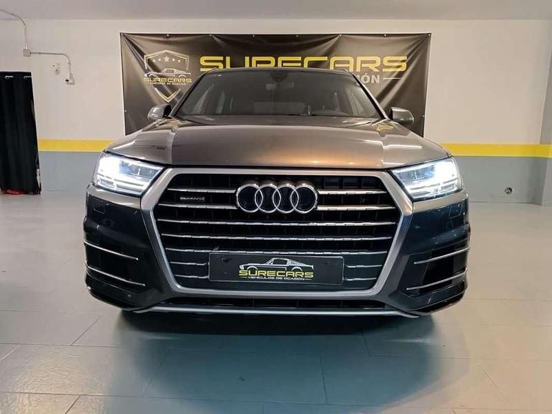 Usado Audi Q7 S-Line 272 CV (200 kW) 2017 Gris / plata SUV