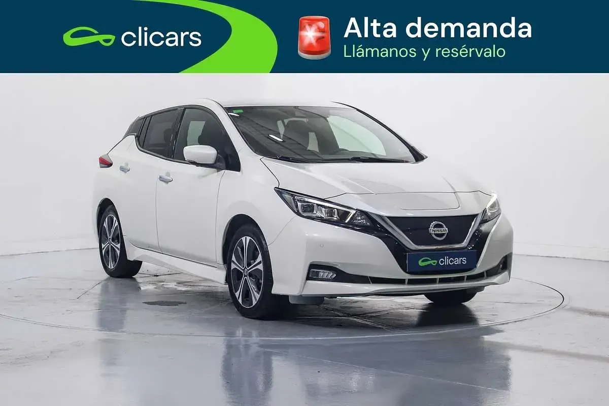 Usado Nissan Leaf N-Connecta 110 kW (150 CV) 2021 Blanco Utilitario