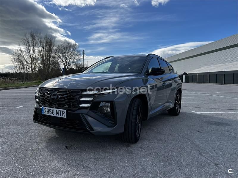 Usado Hyundai Tucson N Line 160 CV (117 kW) 2024 Gris / plata SUV