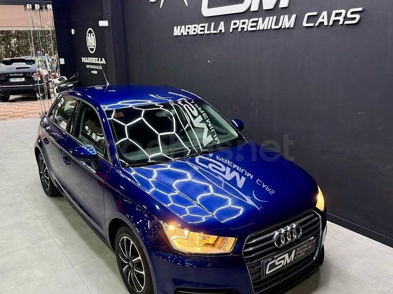 Usado Audi A1 Sportback Attraction 95 CV (69 kW) 2017 Azul Utilitario