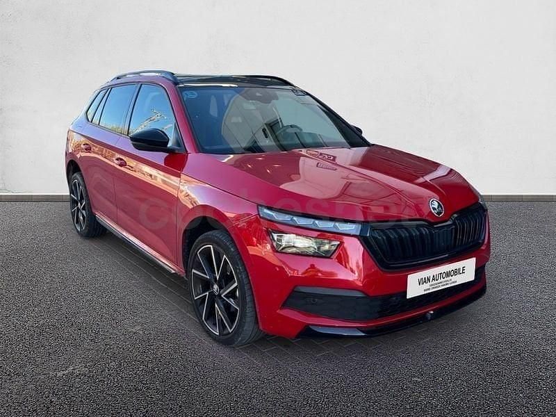 Usado Skoda Kamiq Monte Carlo 150 CV (110 kW) 2022 Rojo SUV