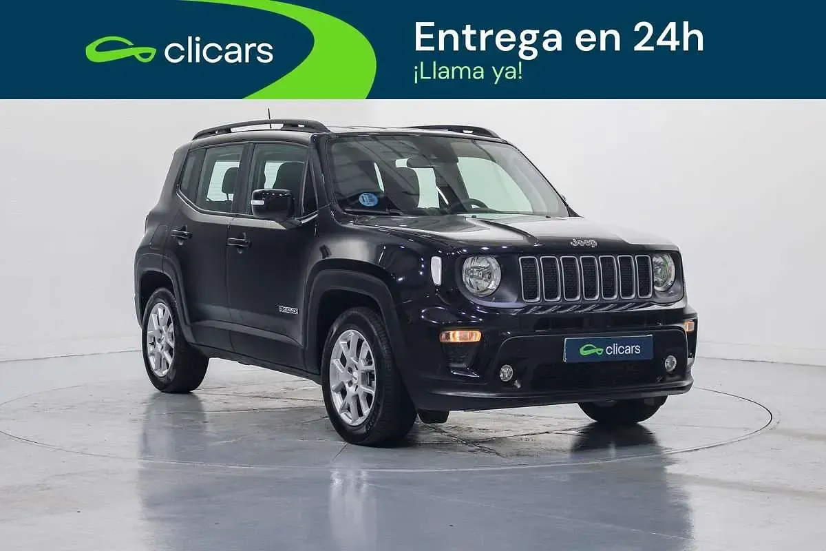 Usado Jeep Renegade Limited 129 CV (94 kW) 2024 Negro SUV