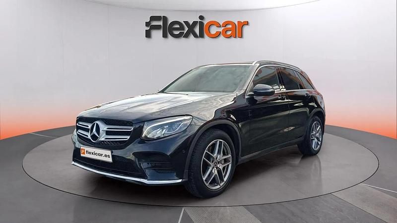 Usado Mercedes GLC220 170 CV (125 kW) 2018 Negro SUV