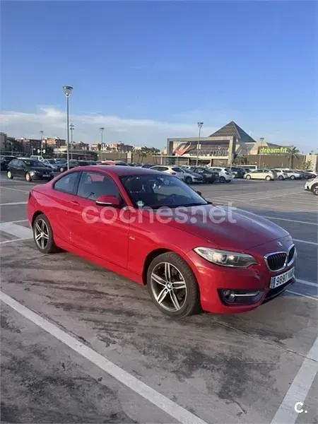 Usado BMW 218 136 HP (100 kW) 2015 Vermelho Coupé