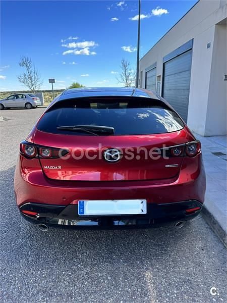 Usado Mazda 3 186 CV (136 kW) 2021 Rojo Berlina