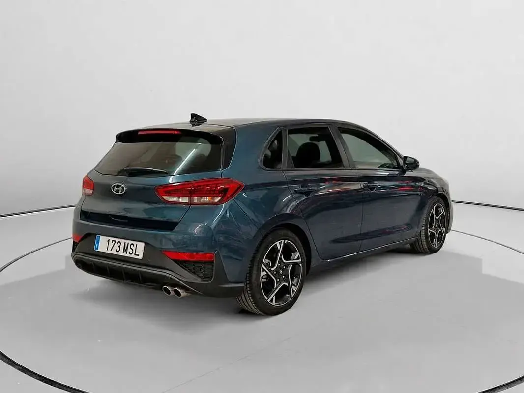 Usado Hyundai i30 N Line 120 CV (88 kW) 2024 Azul Utilitario