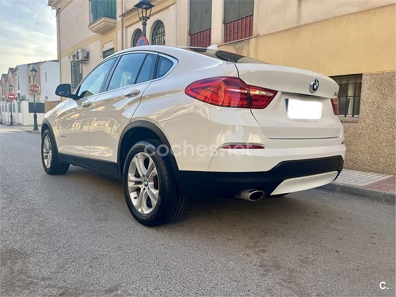 Usado BMW X4 190 CV (139 kW) 2015 Blanco SUV