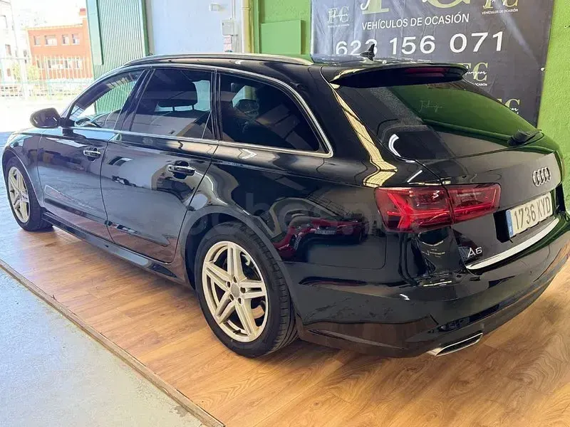 Usado Audi A6 Advanced Plus 218 CV (160 kW) 2017 Negro Familiar