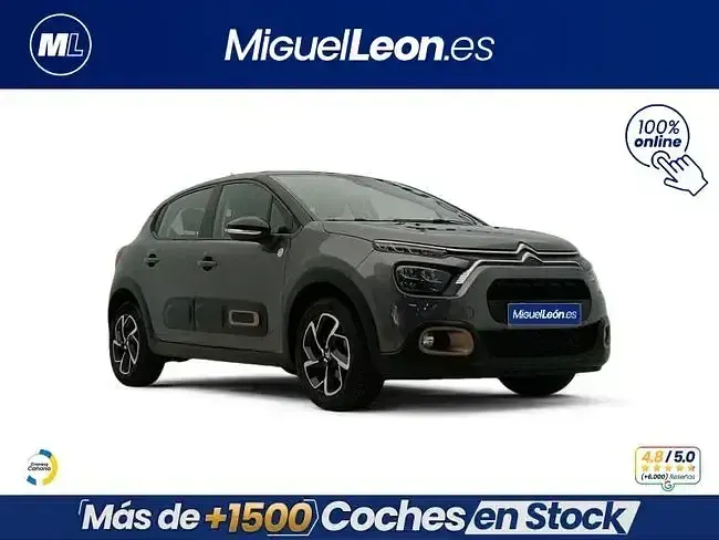 Usado Citroën C3 PureTech 83 CV (61 kW) 2023 Gris / plata Utilitario