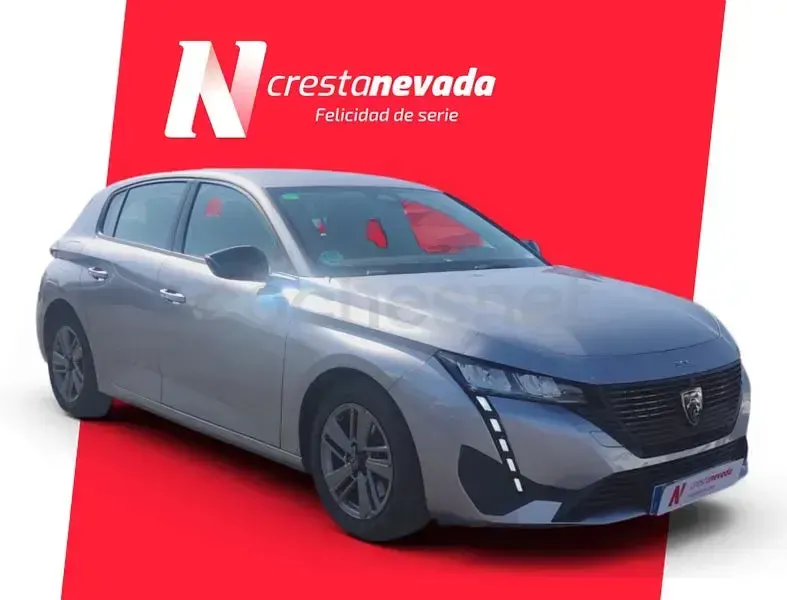 Usado Peugeot 308 Allure 130 CV (95 kW) 2022 Gris / plata Berlina