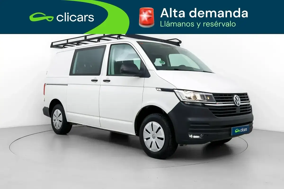 Usado VW Transporter 150 CV (110 kW) 2021 Blanco Van